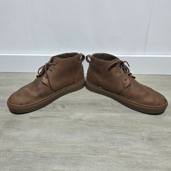 5.11 Tactical Classic Brown Leather Chukka Boots Size 11 Vibram Outsole main image 9